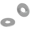vidaXL Unterlegscheiben 2 stk. Silber 12 x 12 x 1,2 cm Eisen