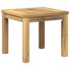 vidaXL Couchtisch Wei&szlig; gewaschen 40 x 40,5 x 36 cm Massivholz Akazie