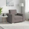 vidaXL Sofa Taupe 100 x 80 x 82 cm Stoff