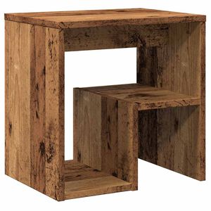 vidaXL Nachttisch Altholz-Optik 40x30x40 cm Holzwerkstoff