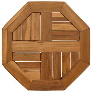 vidaXL Tischplatte 40x40x2,5 cm Achteckig Massivholz Teak