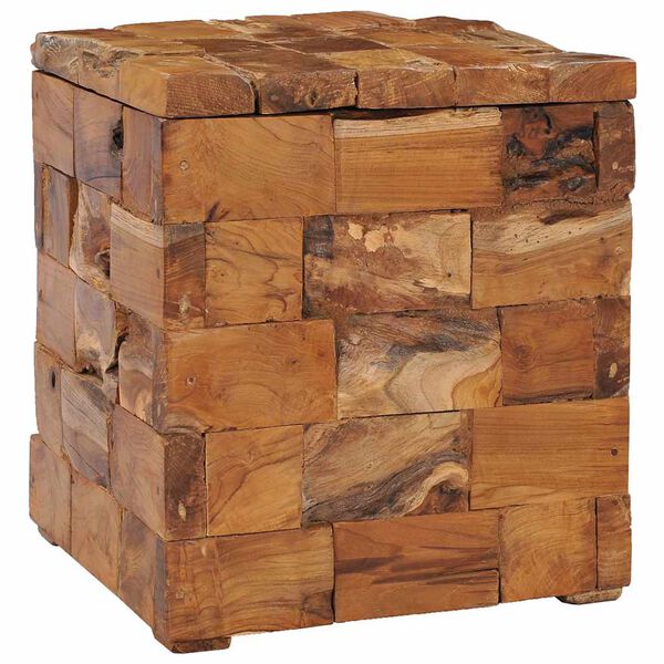 VidaXL Gartenhocker, Sitzhocker Mit Kissen, Garten Beistelltisch