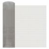 vidaXL Mesh Bildschirm 40 x 200 cm 6 Mesh Edelstahl 201 Silber