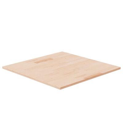 vidaXL Tischplatte Quadratisch 60x60x1,5 cm Eichenholz Unbehandelt
