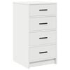 vidaXL Sideboard Wei&szlig; 40 x 41 x 75 cm Holzwerkstoff