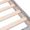 vidaXL Bettgestell ohne Matratze Grau Sonoma 160x200 cm Holzwerkstoff