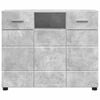 vidaXL Holzschrank Beton Grau 88,5 x 30,5 x 73 cm Holzwerkstoff