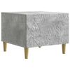 vidaXL Couchtisch Betongrau 50 x 49 x 40 cm Holzwerkstoff