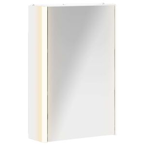 vidaXL Badezimmerspiegelschrank Wei&szlig; 33 x 11,5 x 50 cm Holzwerkstoff