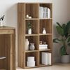 vidaXL B&uuml;cherregal Artisan-Eiche 66x30x130 cm Holzwerkstoff