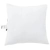 vidaXL Kopfkissen 81 x 80 x 20 cm Polyester Wei&szlig;