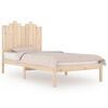 vidaXL Massivholzbett Kiefer 90x190 cm