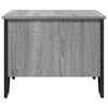 vidaXL Couchtisch Grau Sonoma 75x51x40 cm Holzwerkstoff