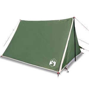vidaXL Campingzelt 2 Personen Gr&uuml;n Wasserfest