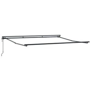 vidaXL Markisenrahmen Anthrazit 4 x 3 m