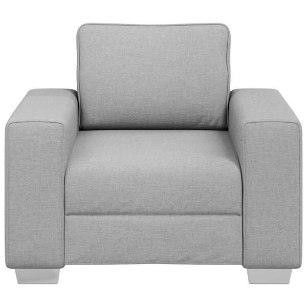 vidaXL Sofa Wolkengrau 100 x 77 x 82 cm Stoff