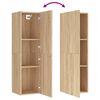 vidaXL TV-Schrank Sonoma-Eiche 30,5x30x110 cm Holzwerkstoff