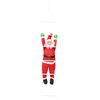 vidaXL Weihnachtsmann auf Leiter Rot 30 x 15 x 170 cm Polyester