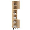 vidaXL Badschrank Sonoma-Eiche 30x30x190 cm Holzwerkstoff