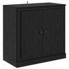 vidaXL Sideboards 3 pcs Schwarz Eichen-Optik 70 x 35,5 x 67,5 cm