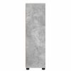 vidaXL Badezimmerschrank Beton Grau 30,5 x 30 x 101 cm Holzwerkstoff