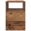 vidaXL Beistelltisch Altholz 30,5 x 30 x 45 cm Holzwerkstoff