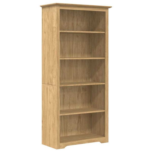 vidaXL B&uuml;cherregal BODO Honigbraun 82 x 40 x 173 cm Holzwerkstoff
