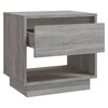 vidaXL Nachttisch Grau Sonoma 45x34x44 cm Holzwerkstoff