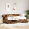vidaXL Tagesbett mit Kopfteil Altholz 75 x 190 cm Holzwerkstoff