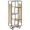 vidaXL Highboard Sonoma-Eiche 60 x 37,5 x 144 cm Holzwerkstoff