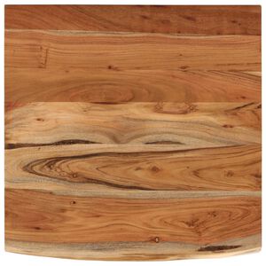 vidaXL Schreibtischplatte 80x80x2,5 cm Massivholz Akazie Naturkante