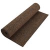 vidaXL Korkrolle Braun 1000 x 100 cm Kork und Gummi