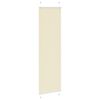 vidaXL Plissee Creme 65x200 cm Stoffbreite 64,4 cm Polyester