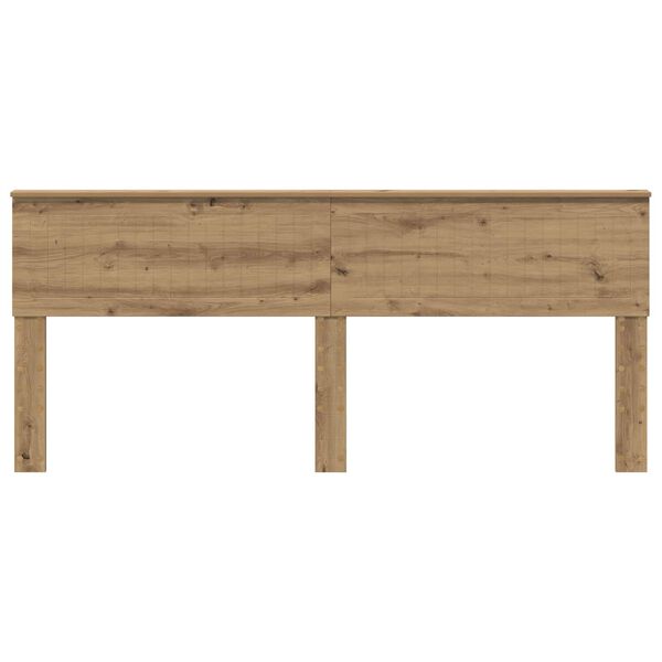 vidaXL Kopfteil Artisan-Eiche 200 cm Holzwerkstoff