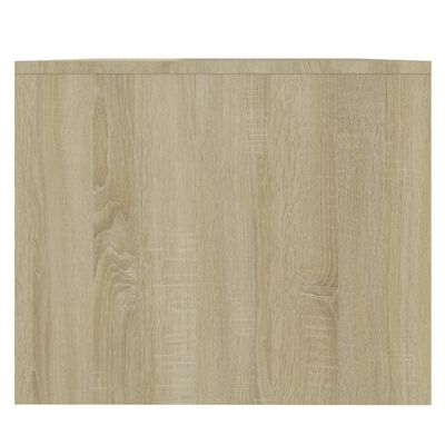 vidaXL Couchtisch Sonoma-Eiche 90x50x41,5 cm Holzwerkstoff