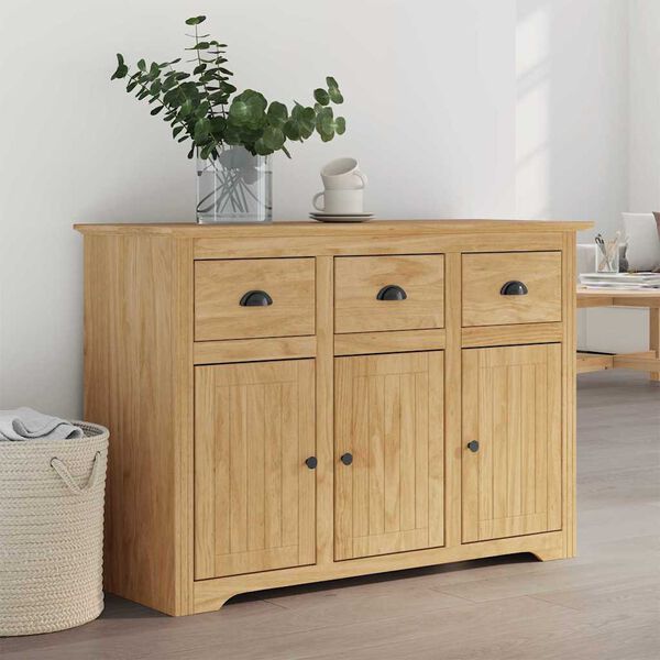 vidaXL Sideboard BODO Honigbraun 115,5 x 44 x 80 cm Holzwerkstoff