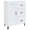 vidaXL Sideboard Wei&szlig; 69,5x34x90 cm Holzwerkstoff