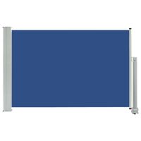 vidaXL Ausziehbare Seitenmarkise 60×300 cm Blau