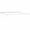 vidaXL Markise Wei&szlig; 4,5 &times; 3 m Metall