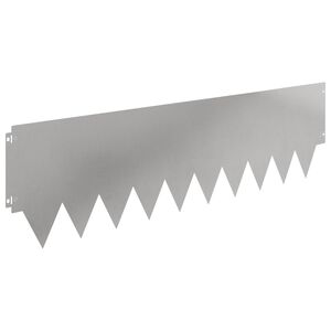 vidaXL Raseneinfassung 20 pcs Metall