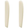 vidaXL Kopfteil Ohr Creme PVC