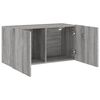 vidaXL TV-Wandschrank Grau Sonoma 80x30x41 cm