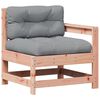 vidaXL 5-tlg. Garten-Lounge-Set mit Kissen Massivholz Douglasie