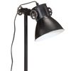vidaXL Schreibtischlampe 25 W Schwarz 15x15x55 cm E27