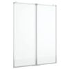 vidaXL Magnetisches Whiteboard Klappbar 80x100x1,7 cm Aluminium