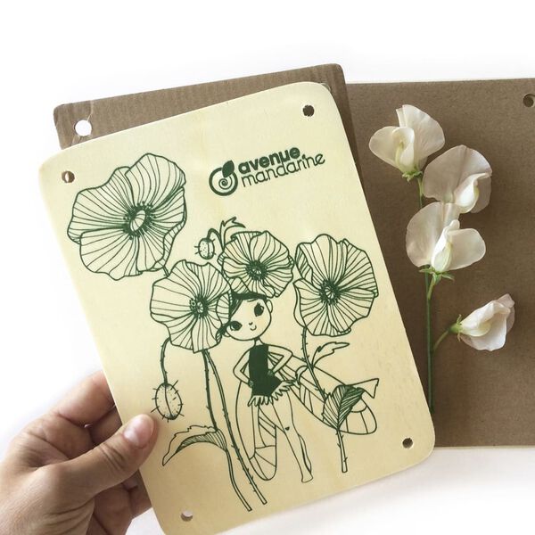Avenue Mandarine Kreativ-Box Flower Press & Herbarium