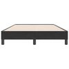 vidaXL Boxspringbett ohne Matratze Schwarz 120x220 cm Samt
