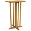 vidaXL Bartisch Klappbar 90x65x105 cm Massivholz Teak