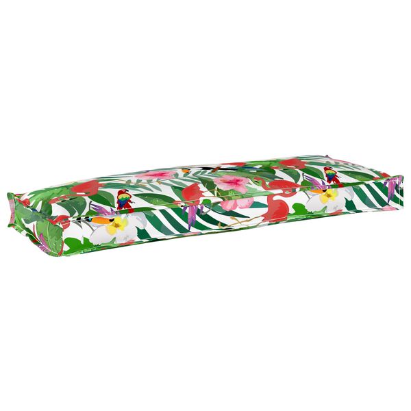 vidaXL Kissen Floral Mehrfarbig 110 x 40 x 8 cm Oxford-Stoff