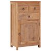 vidaXL Sideboard 50x30x90 cm Massivholz Teak